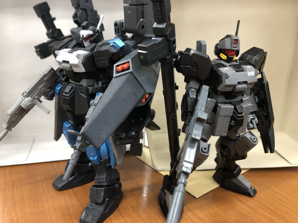 友人の作ったMSと一緒に