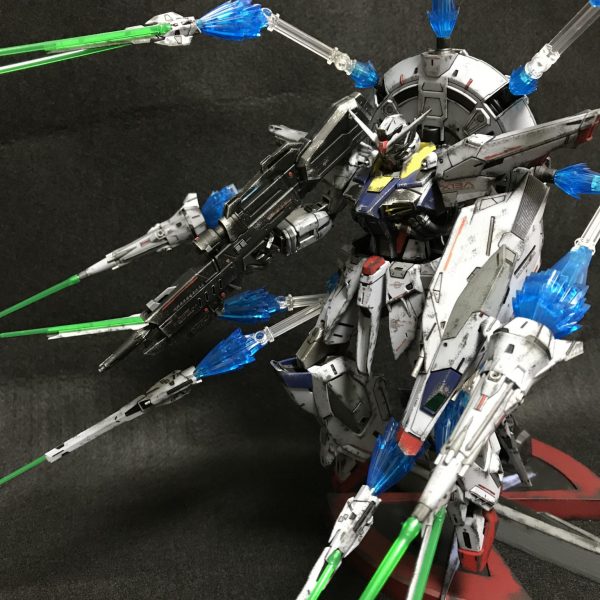 MG プロヴィデンスガンダム ウェザリング
