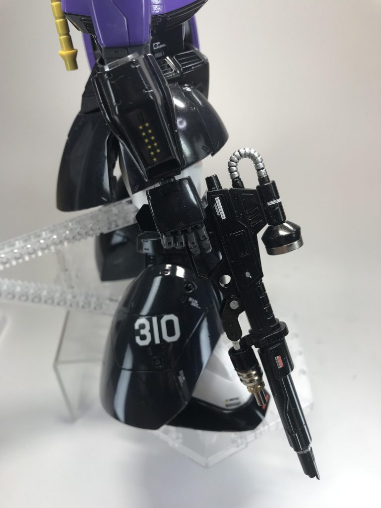 MG ゲルググ  黒い三連星仕様 【ソリッドグロス塗装仕上げ】–7枚目/制作者：モルガナ