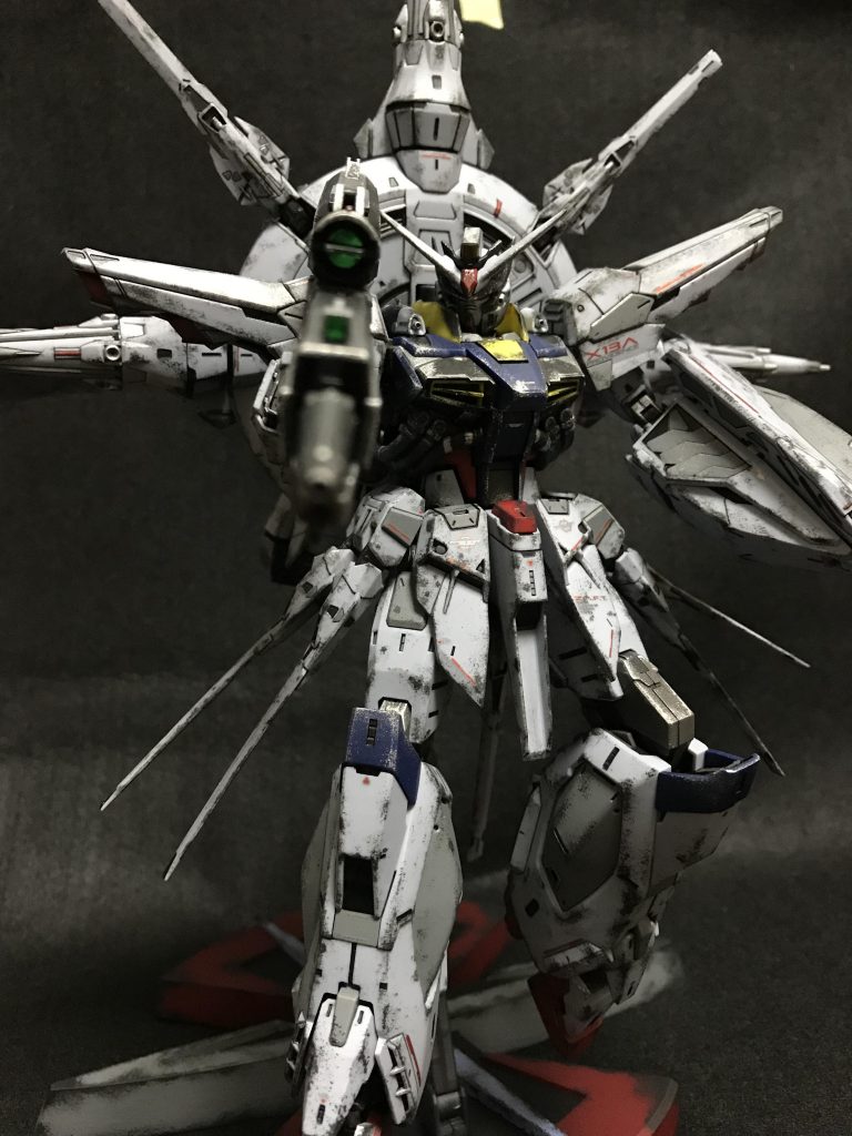 MG プロヴィデンスガンダム ウェザリング–3枚目/制作者：@gyuuuutora