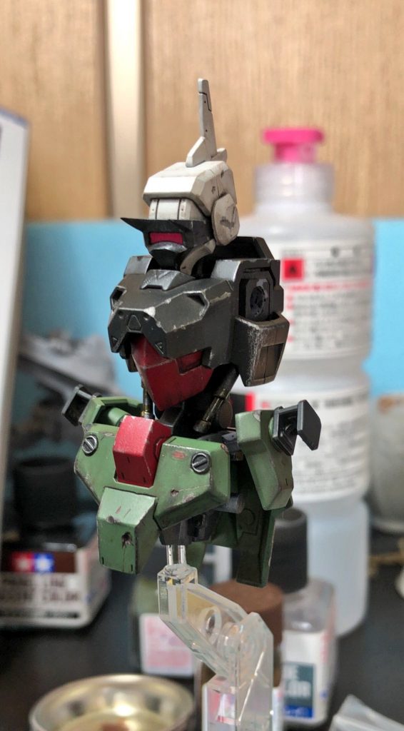 ウェザリング最中の画像です。