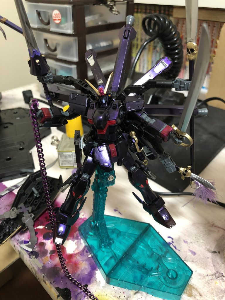 パープルチェーンと海賊の刀