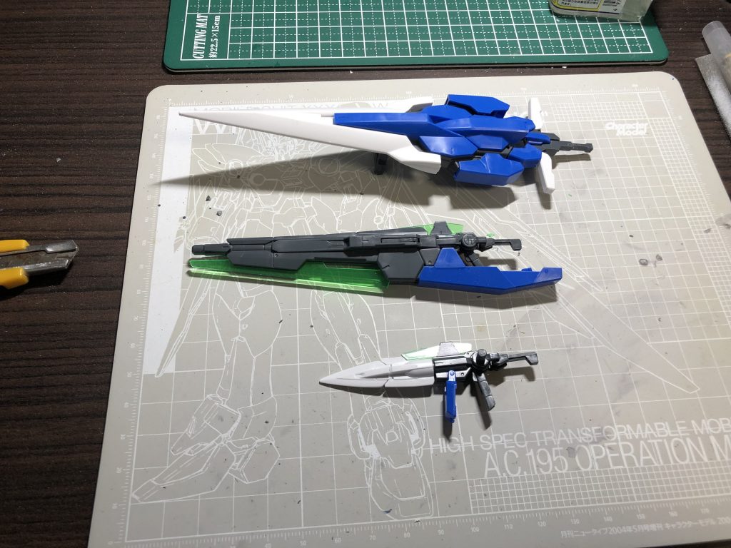 ダブルオースカイダイバー–4枚目/制作者：フジータ@素組みでガンプラ！