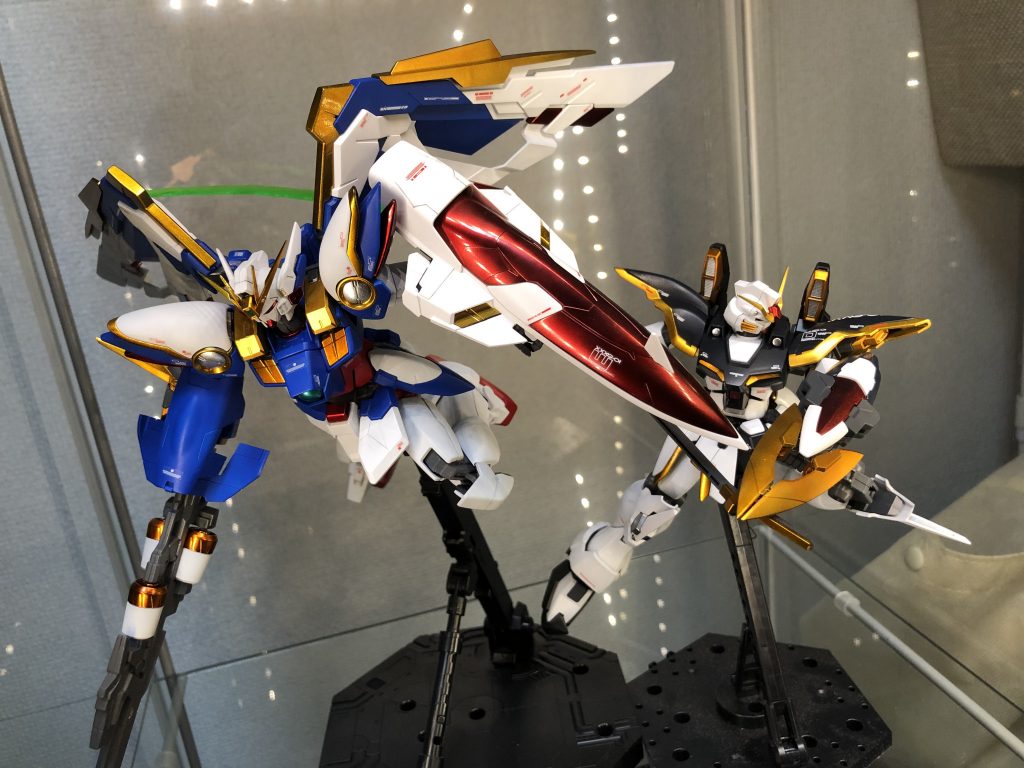 以前作成したデスサイズと
早く5機確認できるよう頑張ります!!