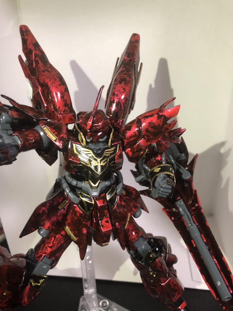 HG シナンジュ ラップ塗装–5枚目/制作者：カロリン
