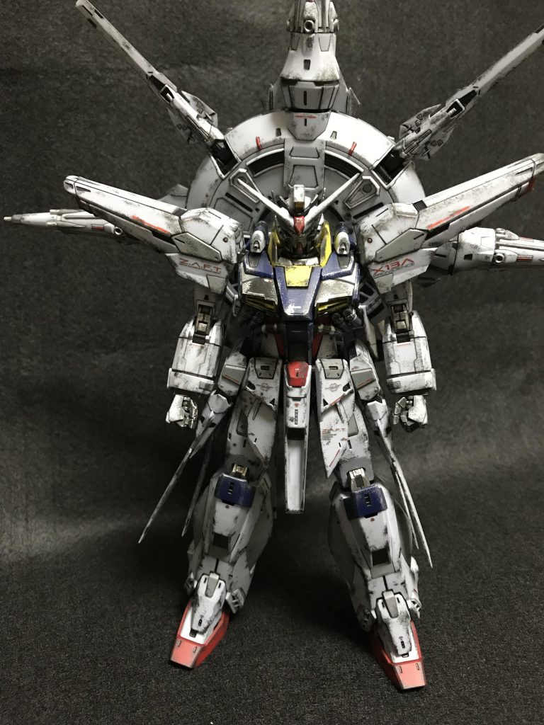 MG プロヴィデンスガンダム ウェザリング–5枚目/制作者：@gyuuuutora