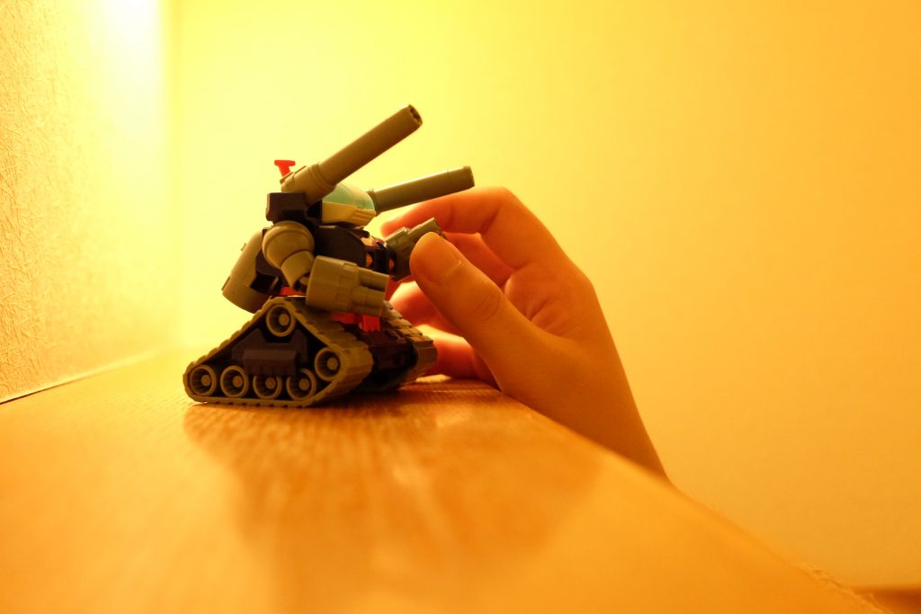 ガンタンクちゃんはどうしてこ