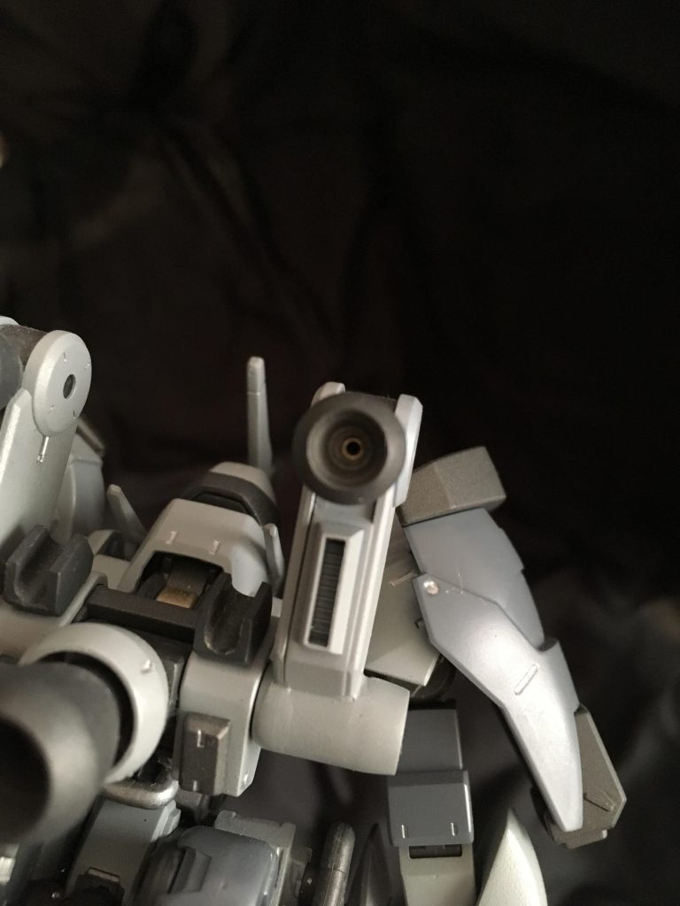 バーニアをアップ。真鍮線が見えると思います。