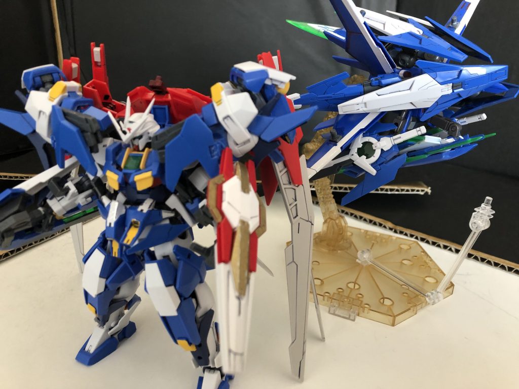 ダブルオースバルはまだ進化します。
スバルストライザーは進化の過程、言わば「ver1.5」なのです。
こちらも次回の投稿になりますが、その進化を見守ってください。