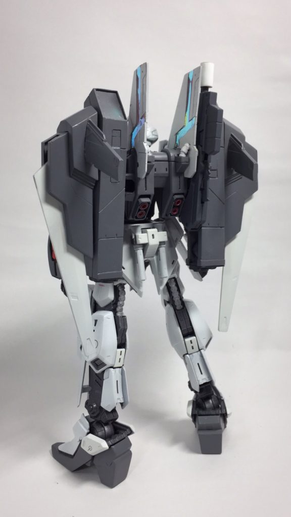 バックショット（デカールと一部塗装前）