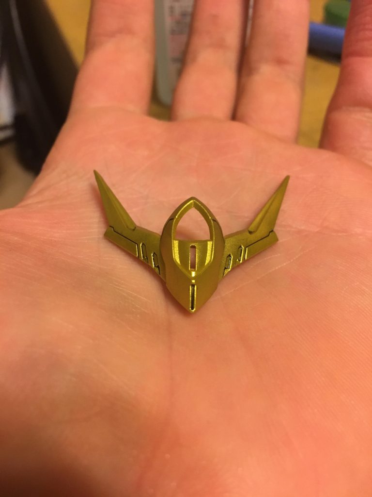 頭部、胸部、股間、脚には金を使用しました。趣味です。趣味です!!