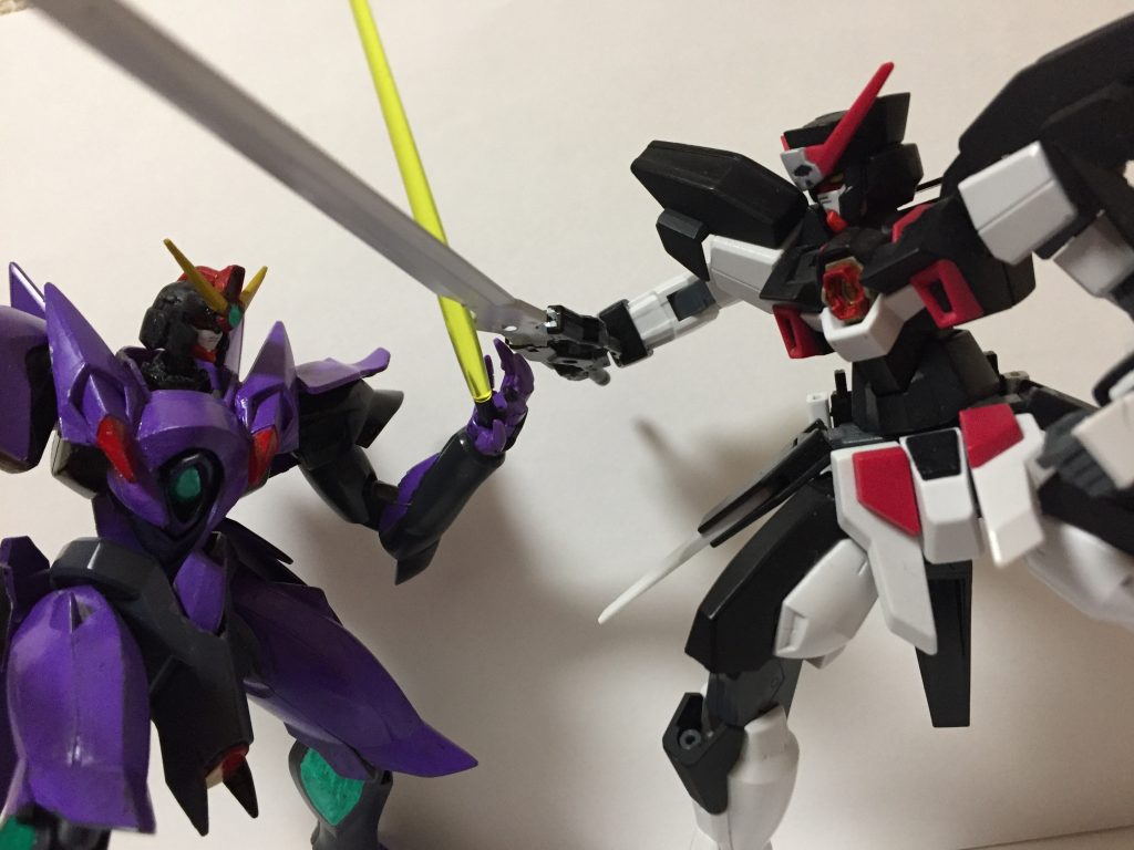 偽シャフリ専用ガンダム–4枚目/制作者：氷柱ツララ