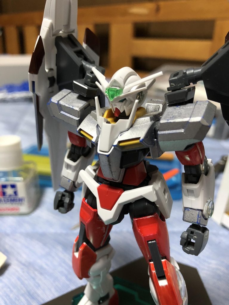 後々頭部アンテナもスッキリしたものに換装しました。