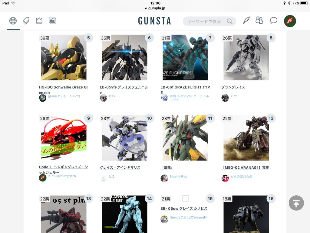 お陰様でグレイズコンでは*総合9位*を獲得できました(๑˃̵ᴗ˂̵)
一年間コイツを超える作品を作ろうと思いながら、カマキリを模した[3段変形するAGEⅡマグナム](https://gumpla.jp/hg/93060)を製作しましたが、迫力やディティール、設定の面からも匹敵させるのが精一杯で超えるのに苦労しています…(ｰ ｰ;)ウーン

Code:ＬのＬはLastingのL、LegendのＬでもあります。
僕も殿堂入りを目指して、“終わりなき伝説”になれるよう精進して参りますので、来るSEEDコンもどうぞよろしくお願いします！