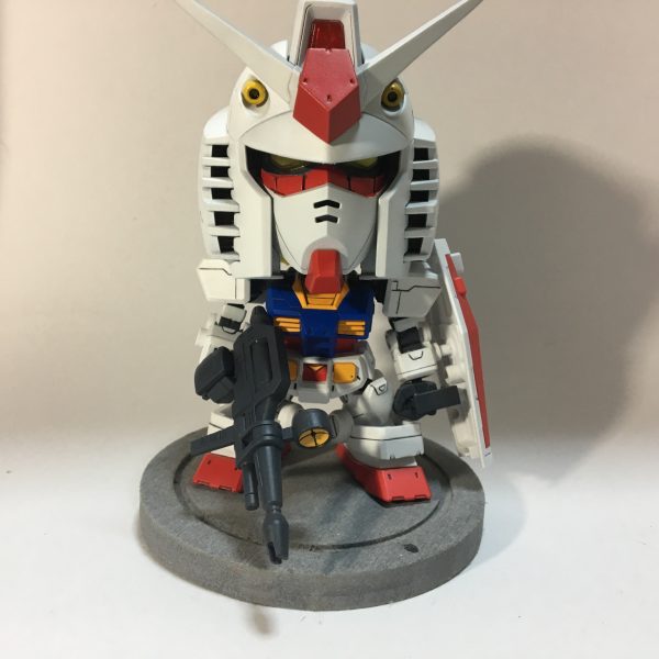 SDCS ガンダム ガンダムヘッド装着