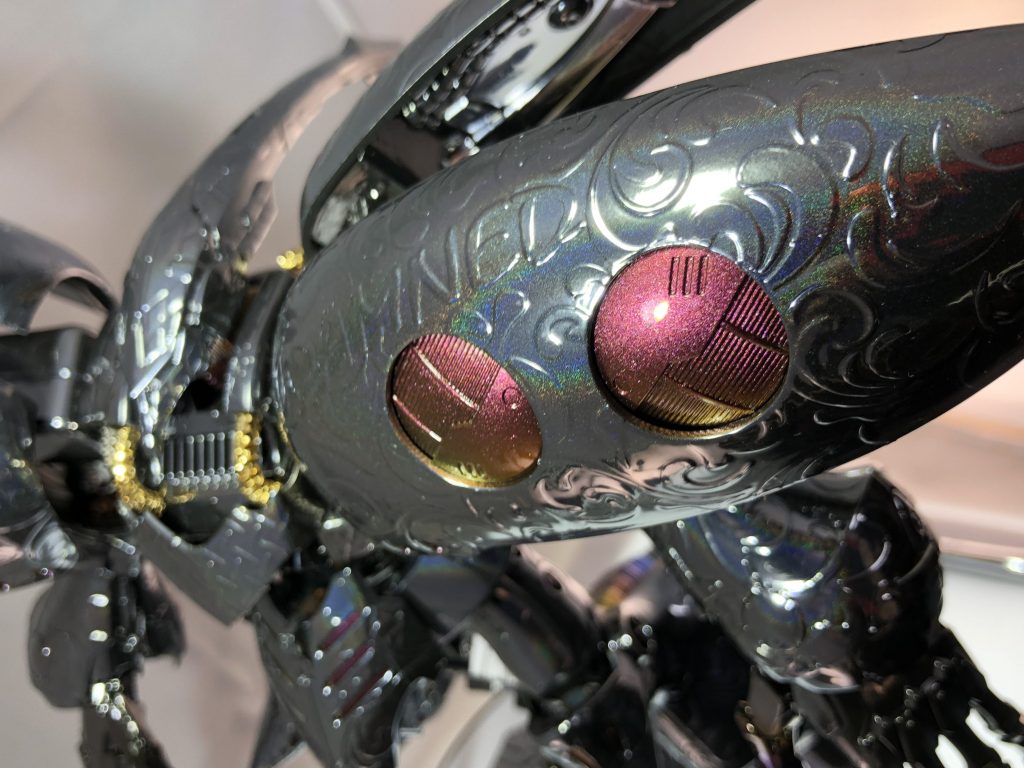 MGキュベレイダムド、エアブラシ・メッキ塗装–5枚目/制作者：kシェパード