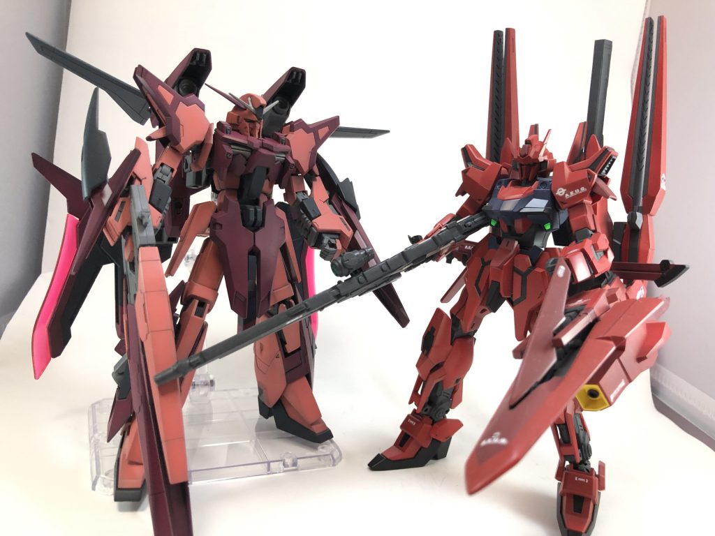 なんちゃってグリプス戦役の機体が２つになりました。