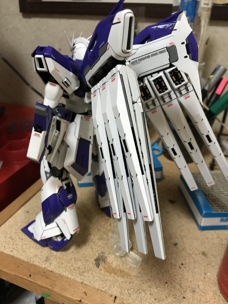 MG HI-νガンダム ver.KA FWS–9枚目/制作者：@gyuuuutora