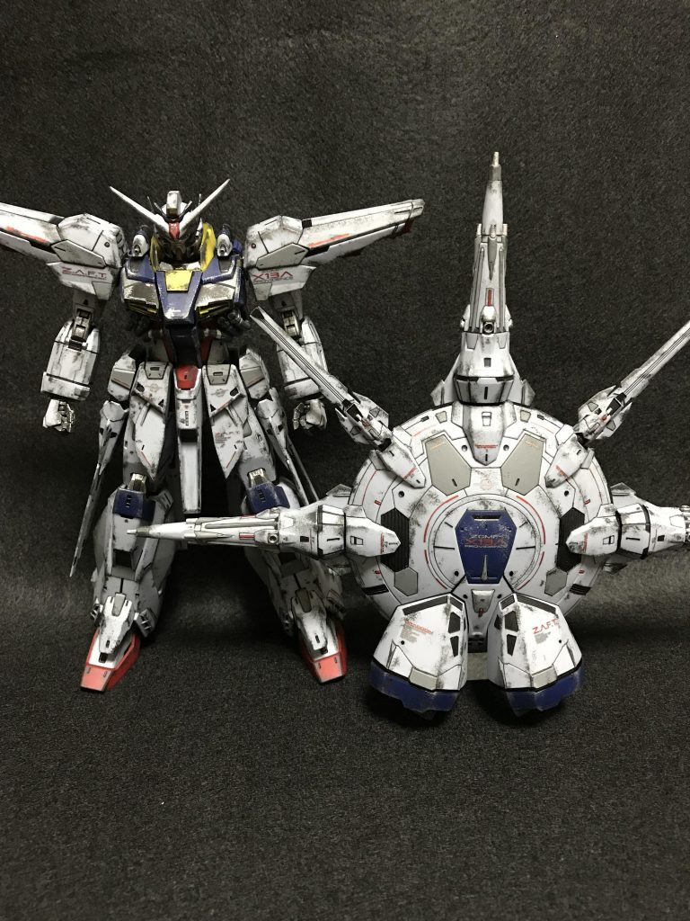 MG プロヴィデンスガンダム ウェザリング–7枚目/制作者：@gyuuuutora