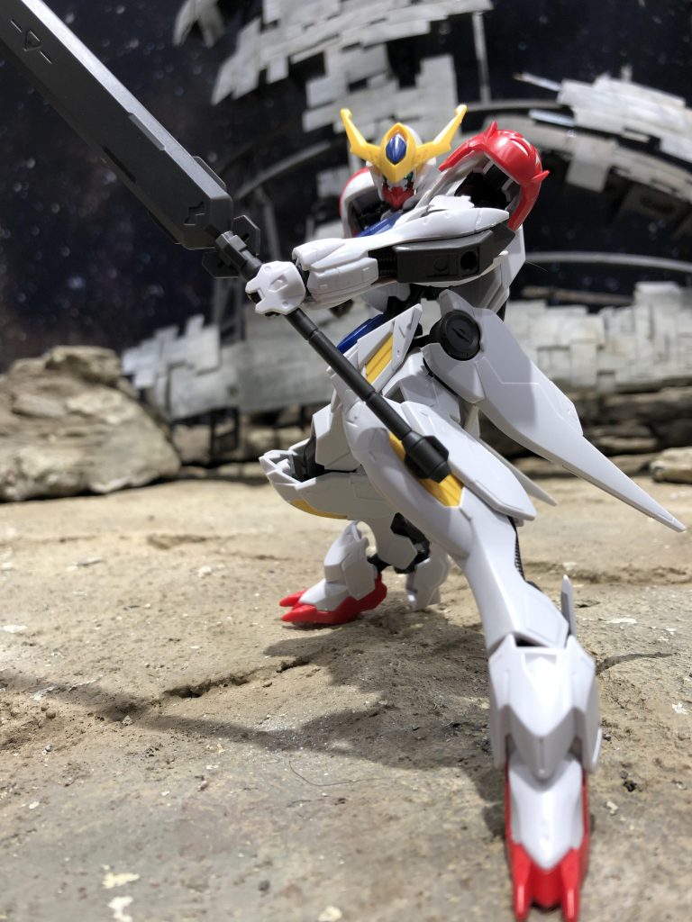 トップコートを吹く前に撮ったバルバトスルプス