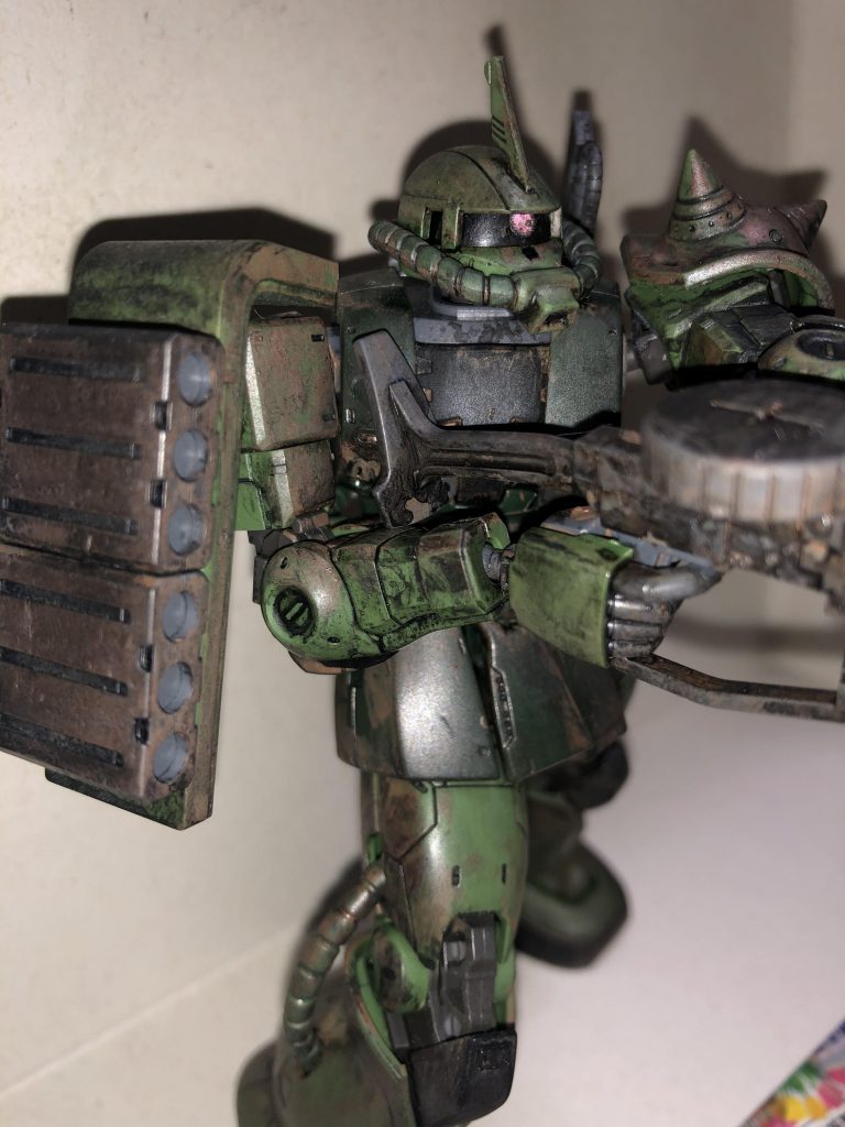 ウェザリング練習中