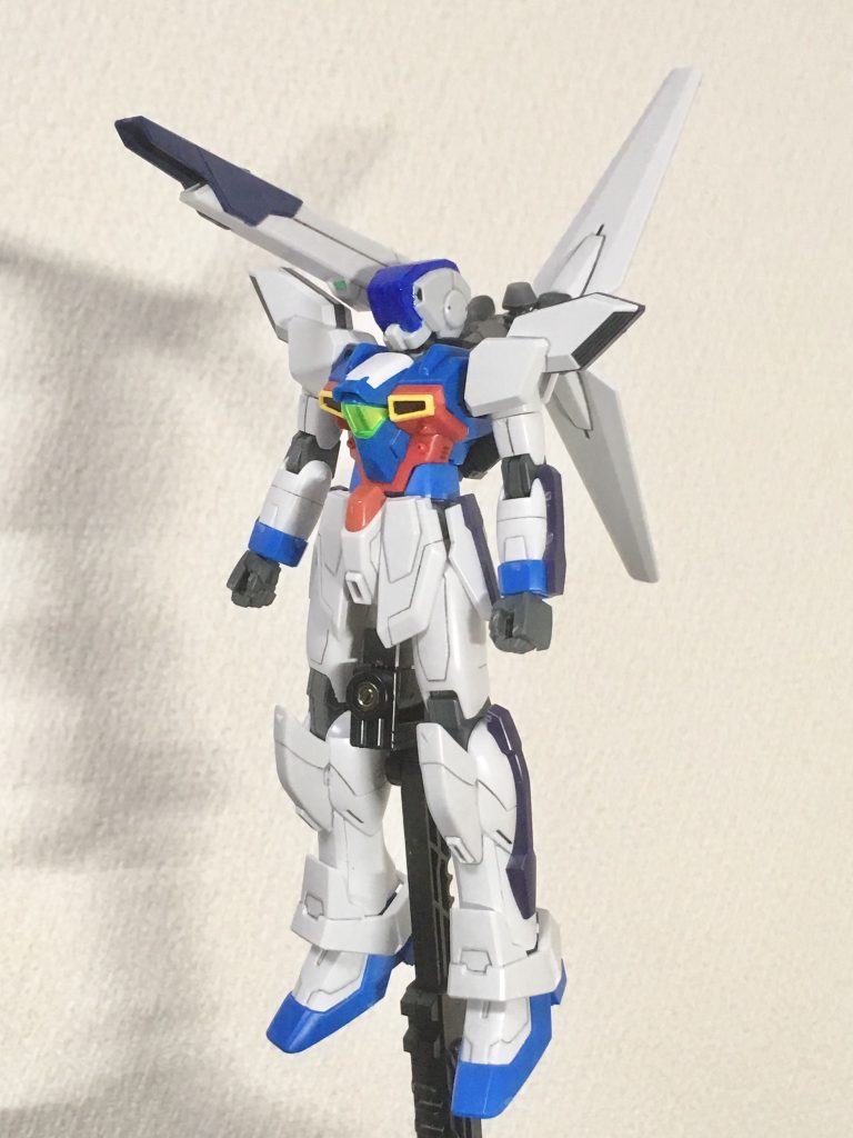 今作でたくさん買ったGXシリーズの余りの部品の供養の為に、ジャンクパーツと組み合わせてD.O.M.E.Bitも作りました。