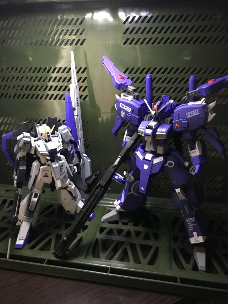 アムロ大尉のゼータ、マサキ少尉のHi-Sガンダム typeE👍
これから続々と展開予定✨
マサハイム脅威のメカニズム💦