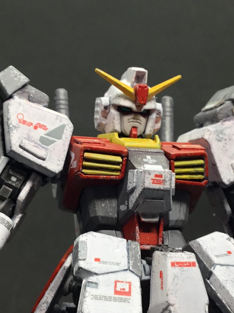 宇宙世紀っぽいのが作りたい!赤色の機体が作りたい!と思って作り上げた機体です(^^)お気に召しましたらd(^_^o)してくれると嬉しいです!閲覧ありがとうございました!(次何作ろうかな)