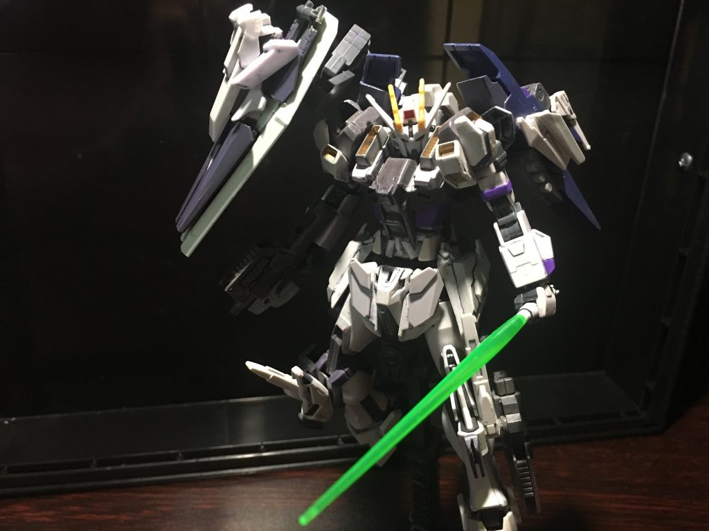 自分の好みに作れたので個人的には満足です。
ただ、ガンスタで投稿されてる作品などを見ると自分より綺麗な作りの作品が多く、「この作品達の完成度に近づけられるモデラーになりたいな。」と思いました。
精進いたしますm(_ _)m