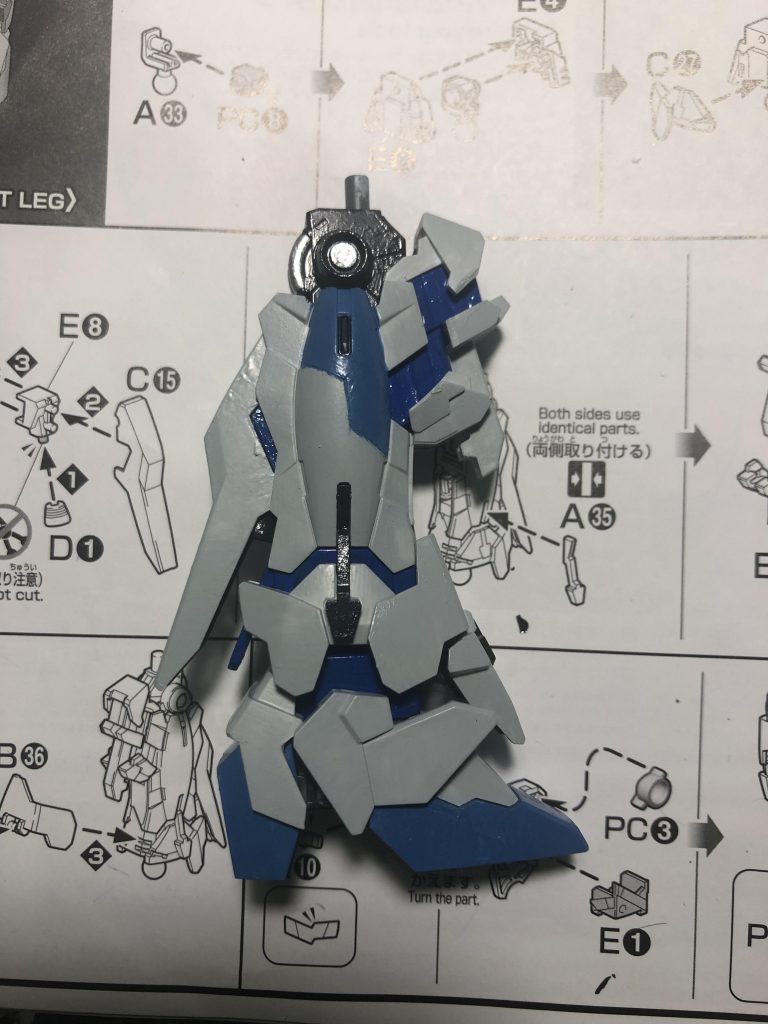 Hi-ユニコーン ガンダム–4枚目/制作者：いった・こぉく