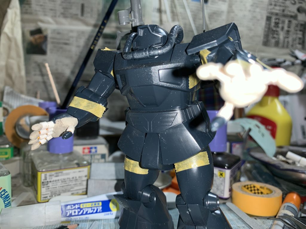 マニピュレーター 可動工作
針金を使用して、可動させてます。