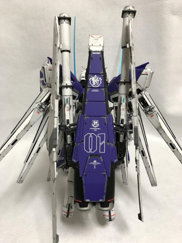 MG HI-νガンダム ver.KA FWS ウェザリング–6枚目/制作者：@gyuuuutora