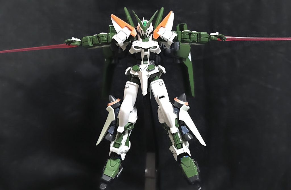 おまけ
武装ビーム・トンファーとイーゲルシュテルのみでフライト・ユニットと脚部にスラスターを増設したフル・ウェポンとは真逆の装備。