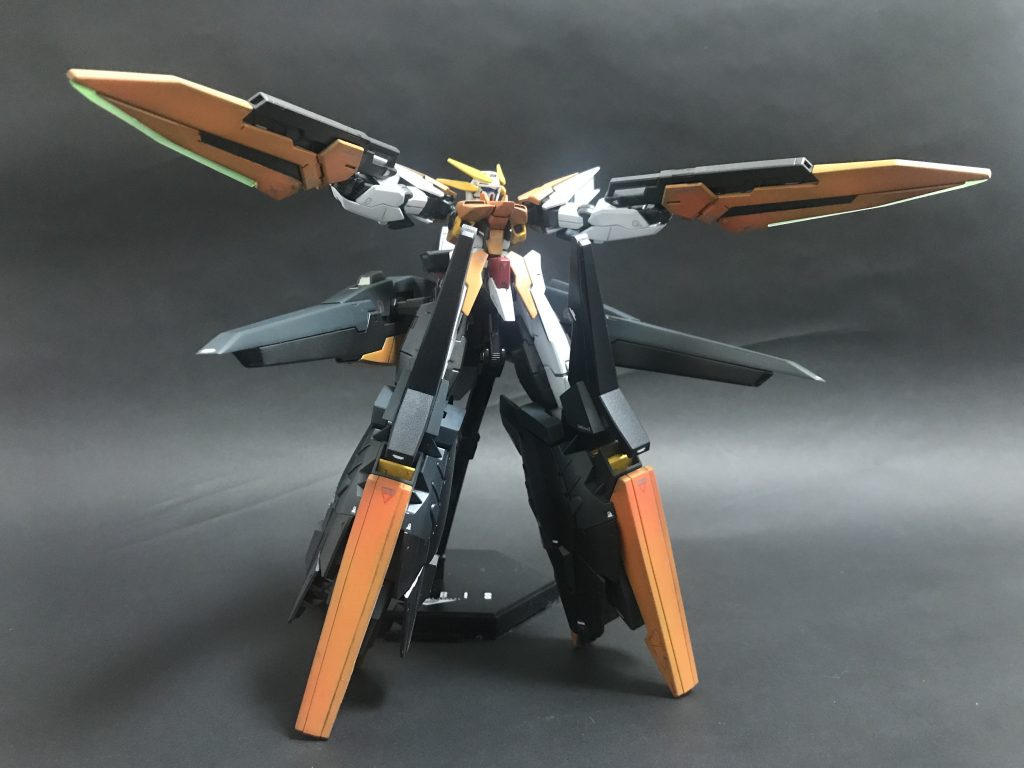 フルバースト。立たせた方が安定します。