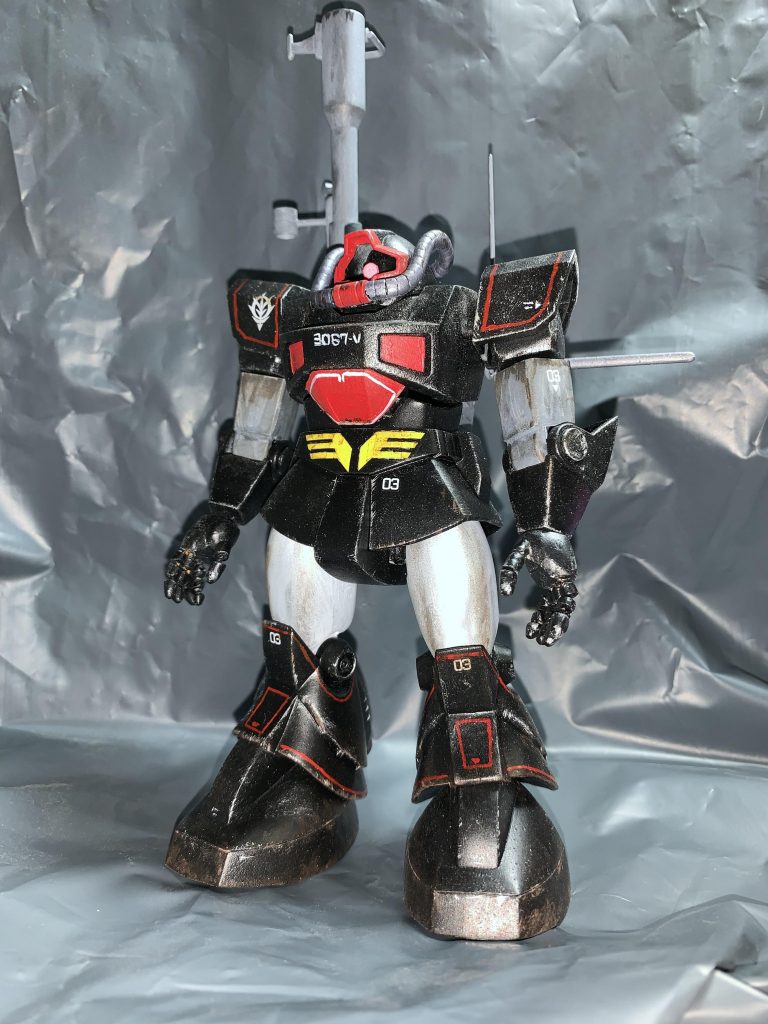 正面、なんとなくのガワラ立ち。