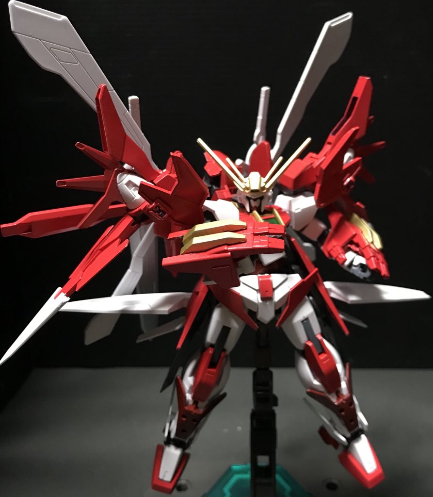 各部を展開しても可動域はちゃんと確保しております