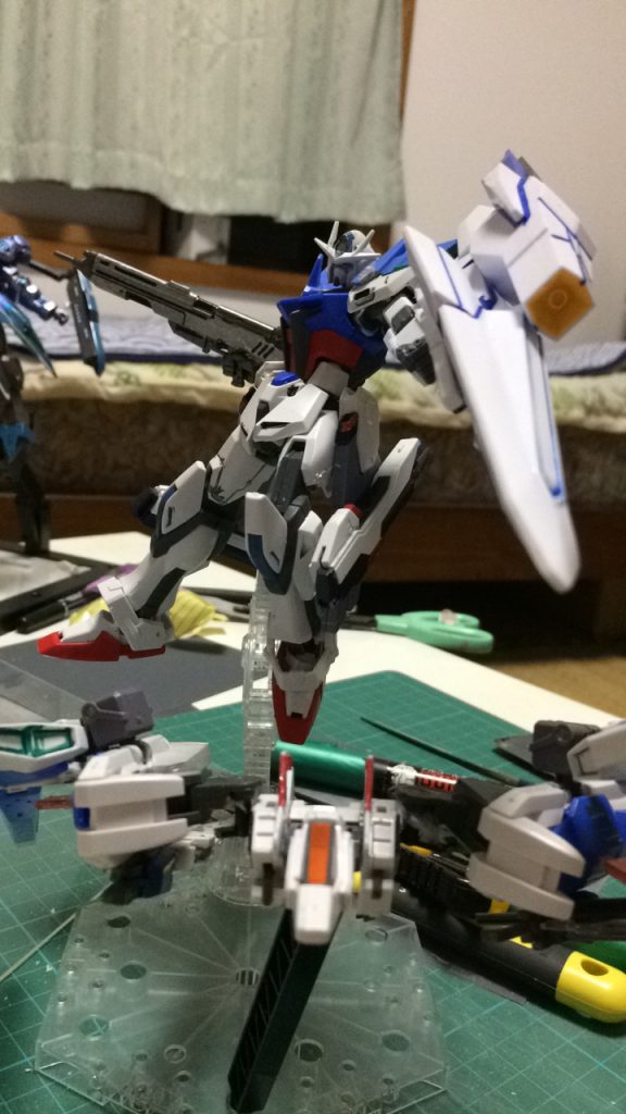 デルタカイの装備をつけてみたり