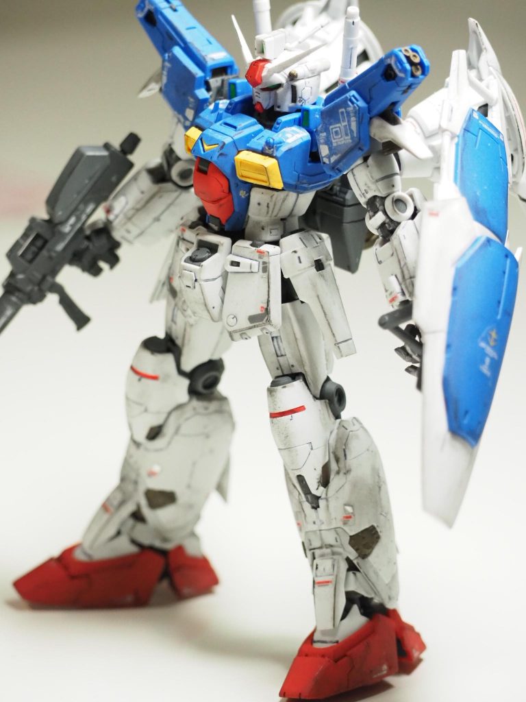 トップコートを吹いてから、パステルで汚してます。
これ、指紋では？て感じなところもありますが、まぁいいかな？と