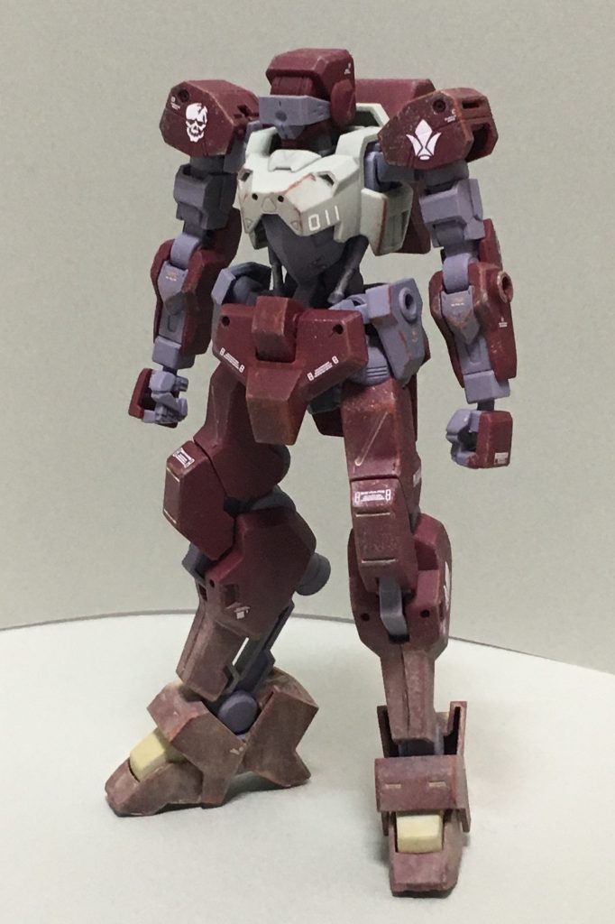 チッピング第一段階の正面