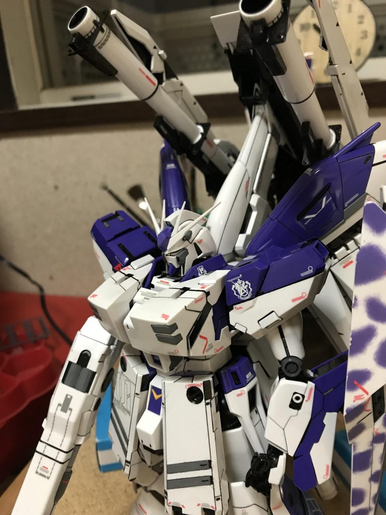 MG HI-νガンダム ver.KA FWS–2枚目/制作者：@gyuuuutora