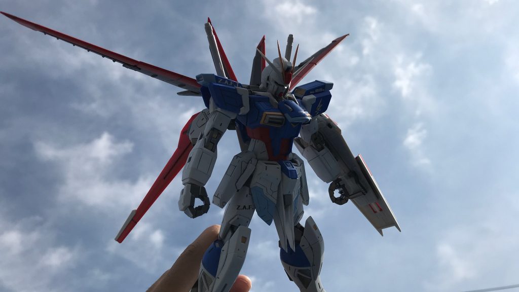 手が写りこんじゃった空背景