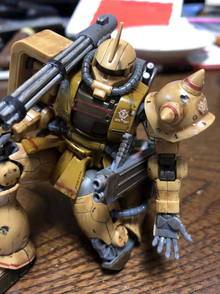 HG ザクハーフキャノン–2枚目/制作者：Takuma