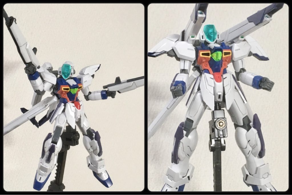 補給タイプの仕様とはいえ簡易サテライトキャノンを2門装備しており、GXビットと同等の戦闘力がある。