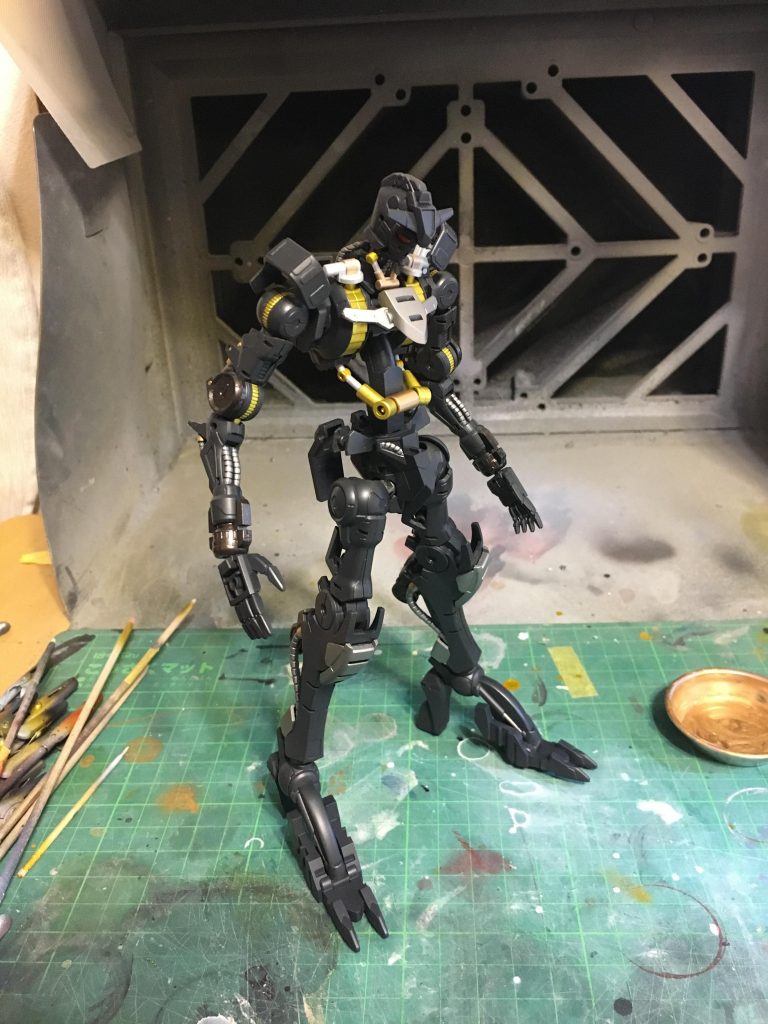 エッチですよね。設定とは違うカラーリングにしました