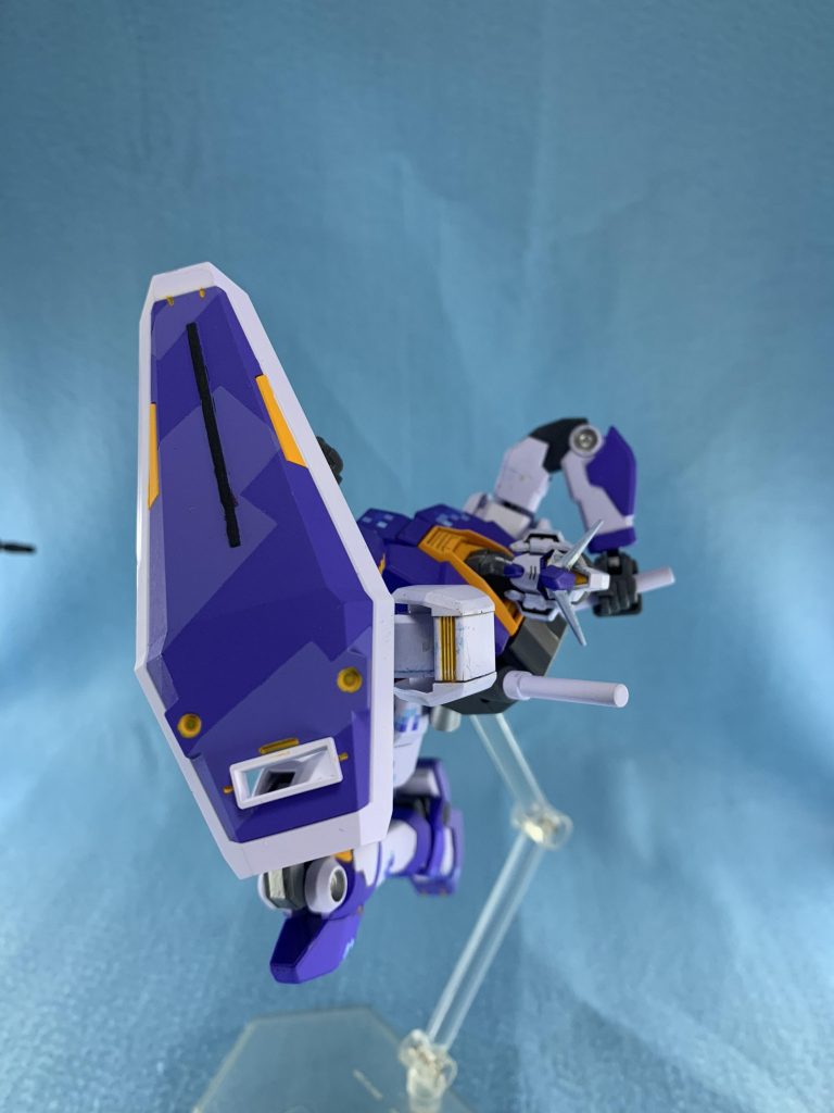 抜刀も自然に決まります。