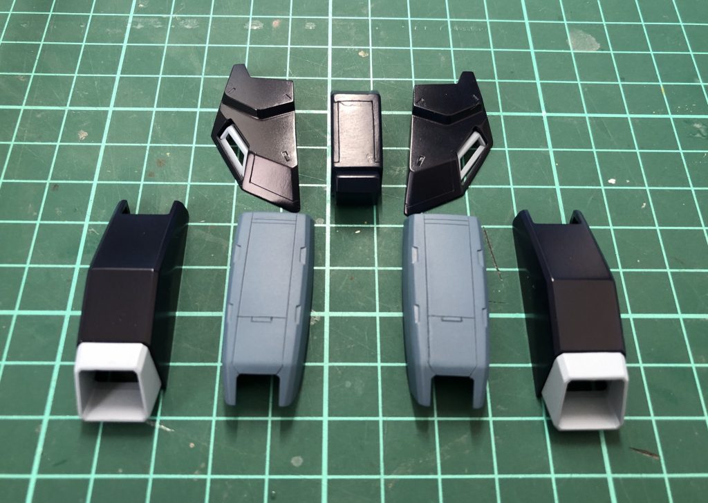 煩くない程度にさりげなく、スジ彫り。メタルパーツや塗り分け等で情報量あげています。