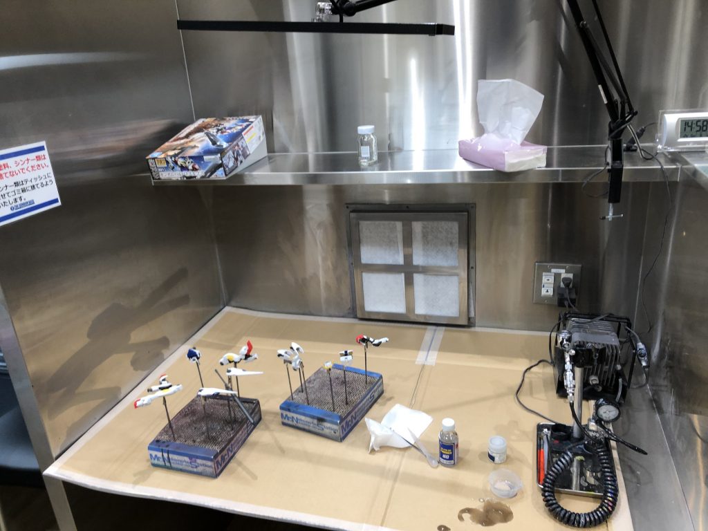 トップコート乾燥待ち