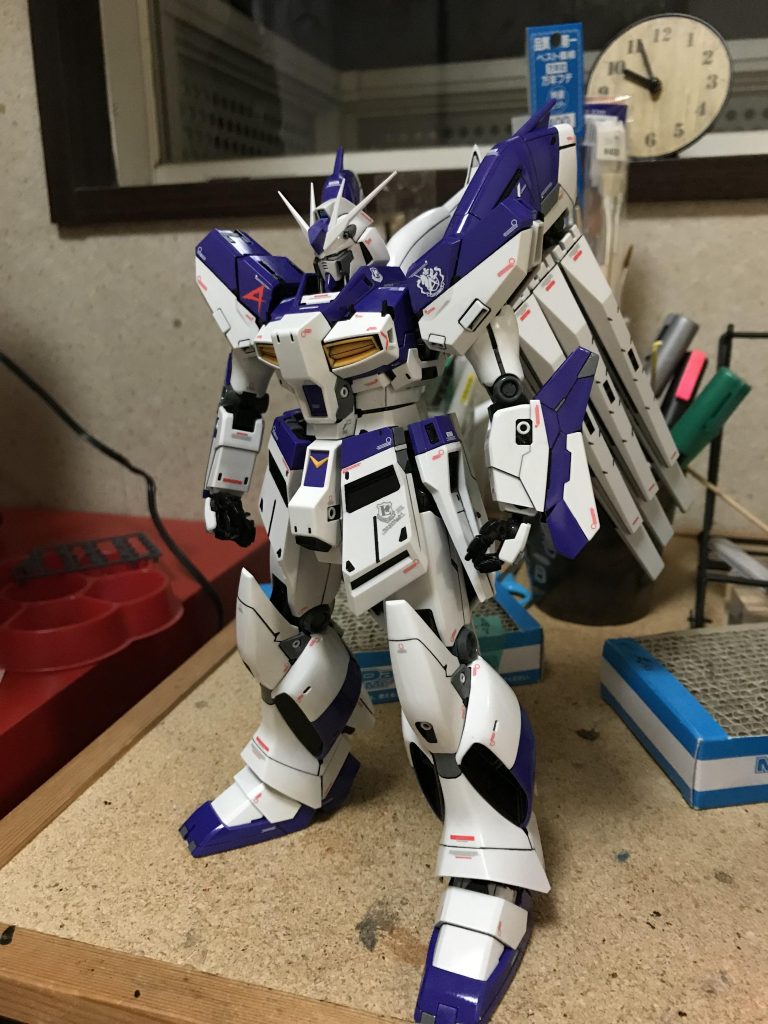 MG HI-νガンダム ver.KA FWS–8枚目/制作者：@gyuuuutora