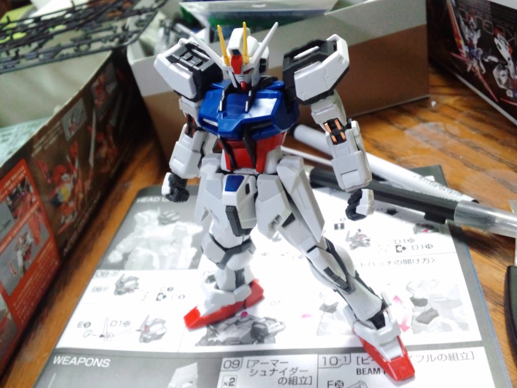 エールストライクガンダム–4枚目/制作者：チャーハン