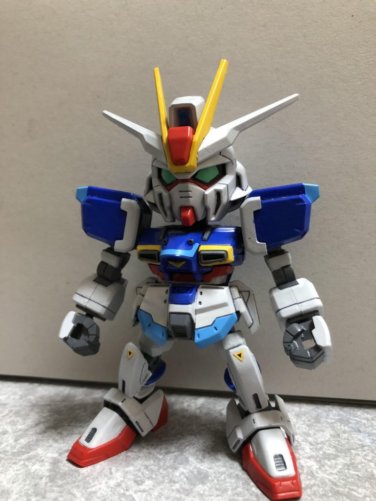 非武装状態、拳は CSゼータから移植。